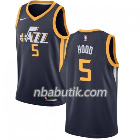NBA Mænd Trøje Utah Jazz Rodney Hood 5 Nike 2017-18 Navy Swingman